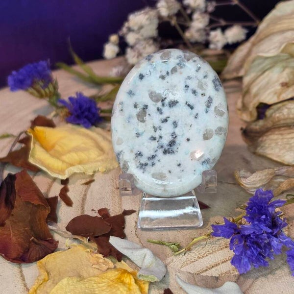Kiwi Jasper Worry Stone