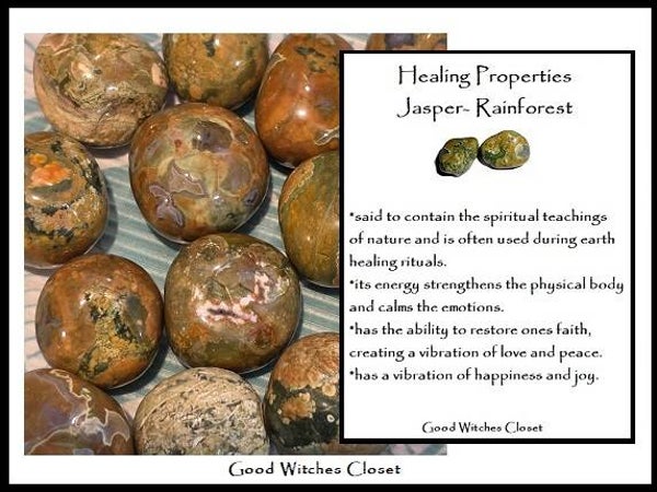 Rainforest Jasper (Rhyolite)
