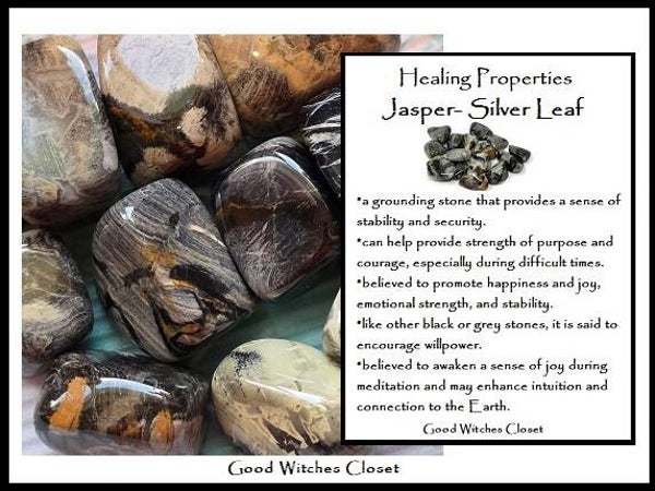 Silver Leaf Jasper