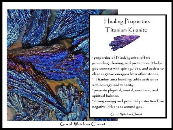 Titanium Kyanite (Rainbow Kyanite)