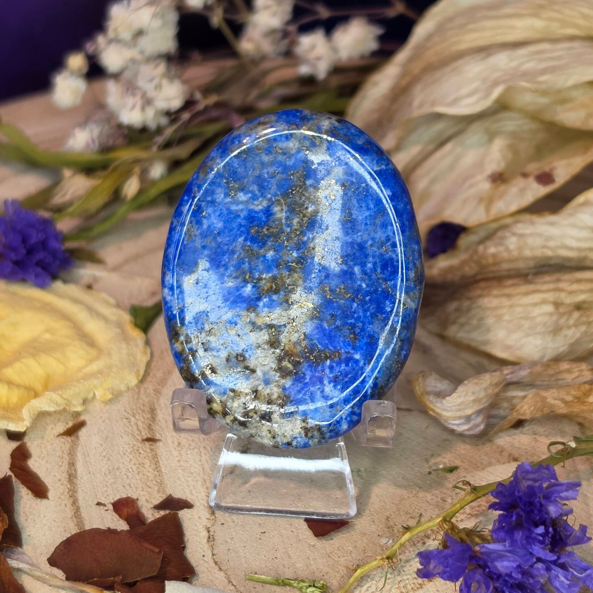 Lapis Lazuli Worry Stone