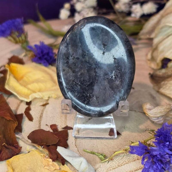Larvikite Worry Stone
