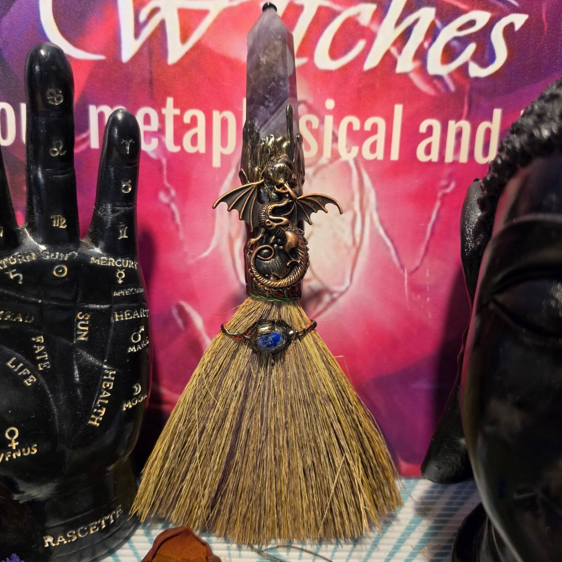 Besom-Amethyst/Dragon