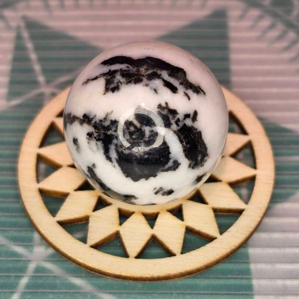 Rainbow Moonstone Sphere -40g