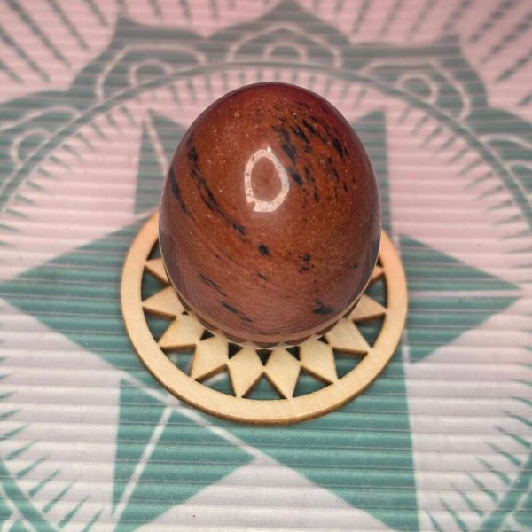 Mahogany Obsidian Egg -74g