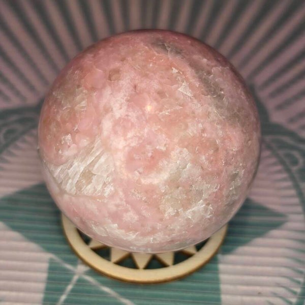Pink Opal Sphere-287g