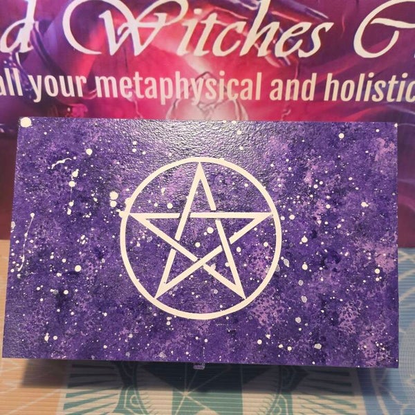 Pentacle Purple treasure Box