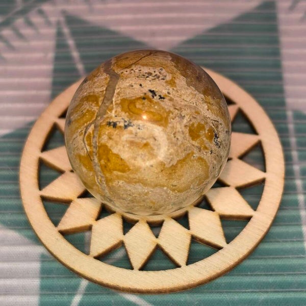Picture Jasper Sphere -34g