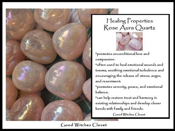 Rose Aura Quartz