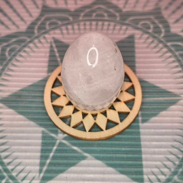 Clear Quartz Egg -54g
