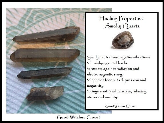 Smoky Quartz Point/piece