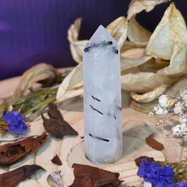 Tourmalinated Quartz Tower