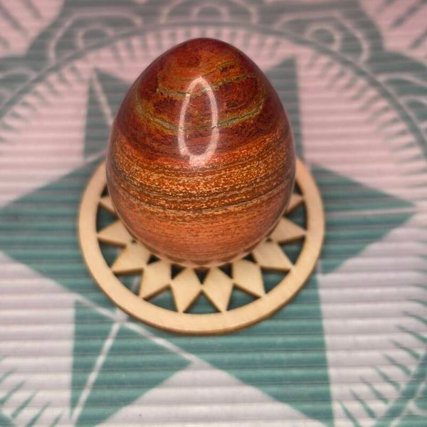 Red Jasper Egg -82g