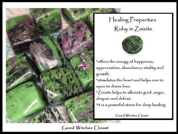 Ruby in Zoisite (Anyolite)
