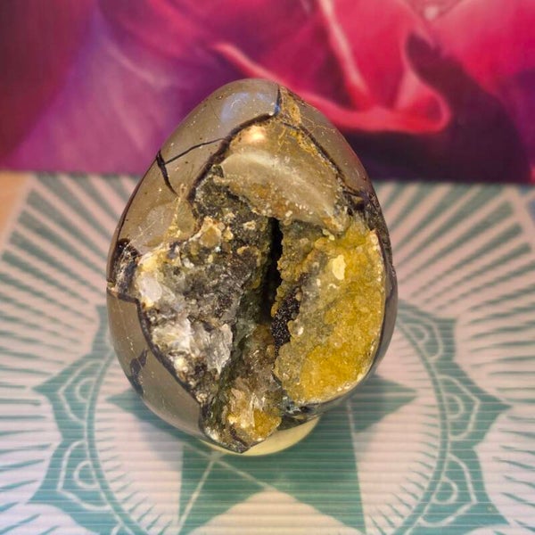Septarian Druzy Egg -543g