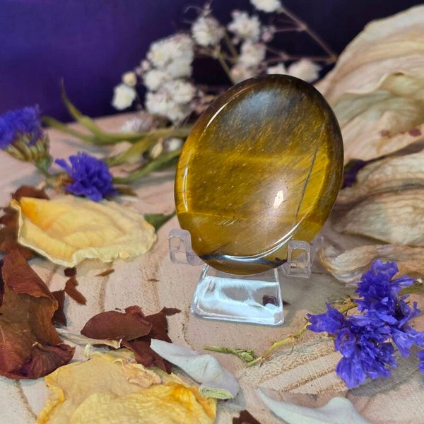 Tiger Eye Worry Stone