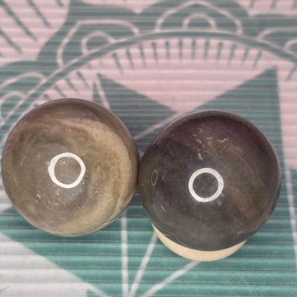 Cloudy Water Agate Sphere