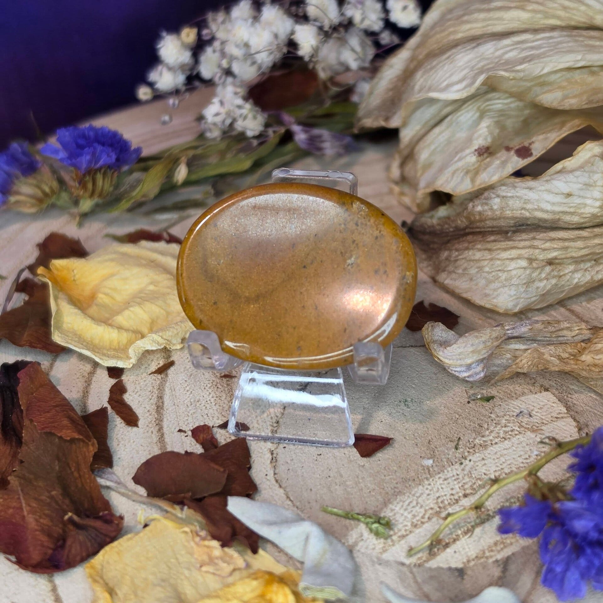 Brown Jasper Worry Stone