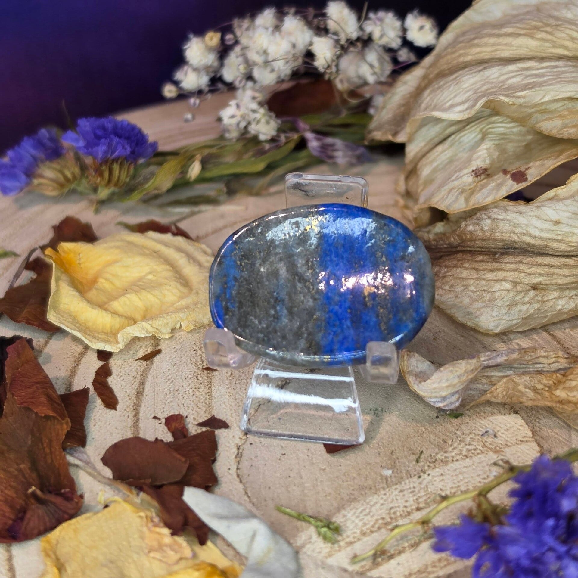 Lapis Lazuli Worry Stone