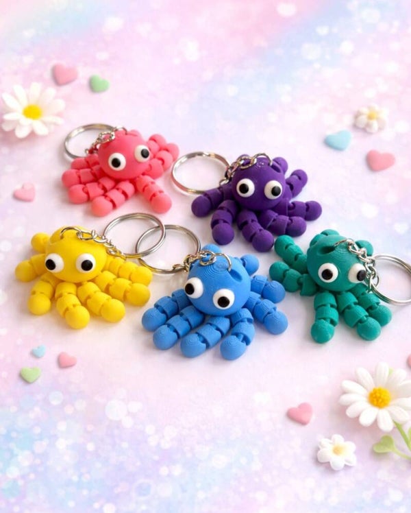 Schlüsselanhänger Oktopus