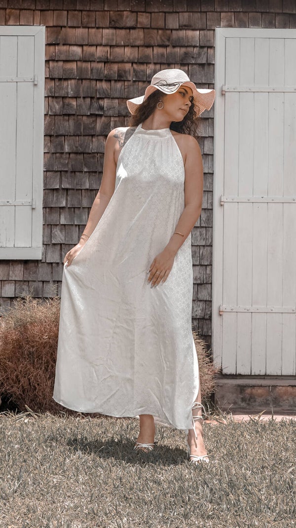 Robe Fluide ras-du-coup