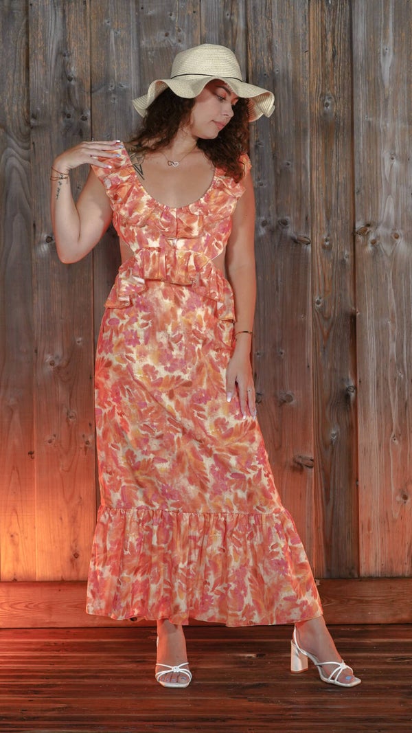 Robe Maxi dos-nu