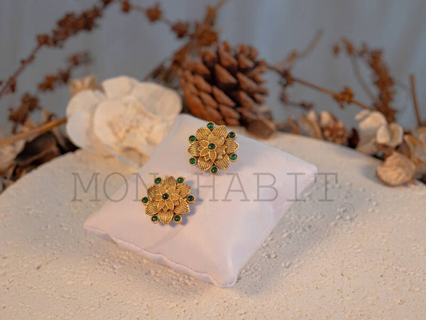 PLATEAUX ANTIQUE (BOUCLE D'OREILLE)