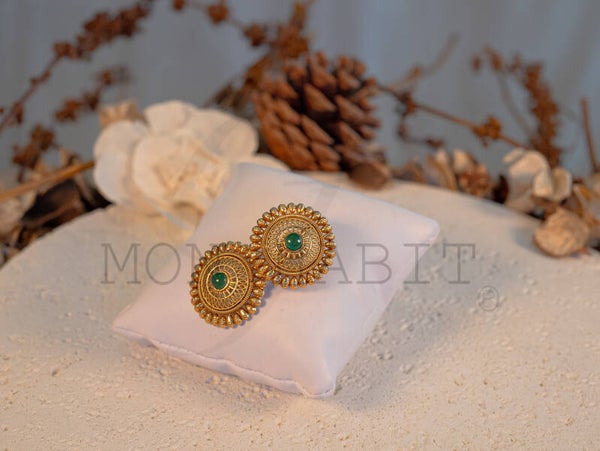 PLATEAUX ANTIQUE (BOUCLE D'OREILLE)