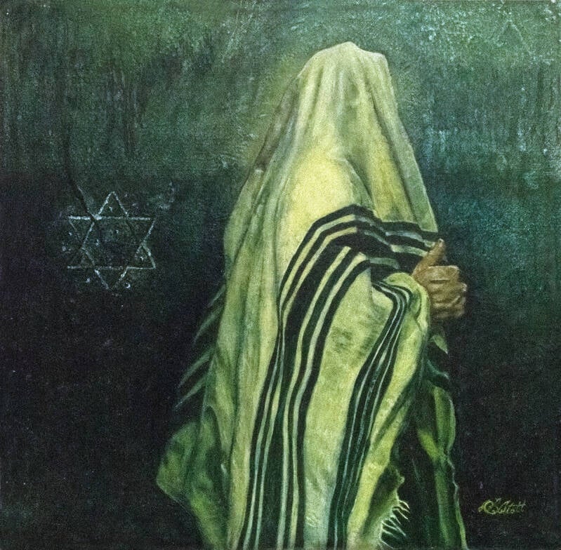 Jewish Nation-Oil On Hardboard- 24”x 16”-$700