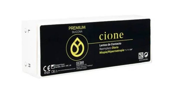 CIONE PREMIUM SILICONA DIARIA MIOPIA