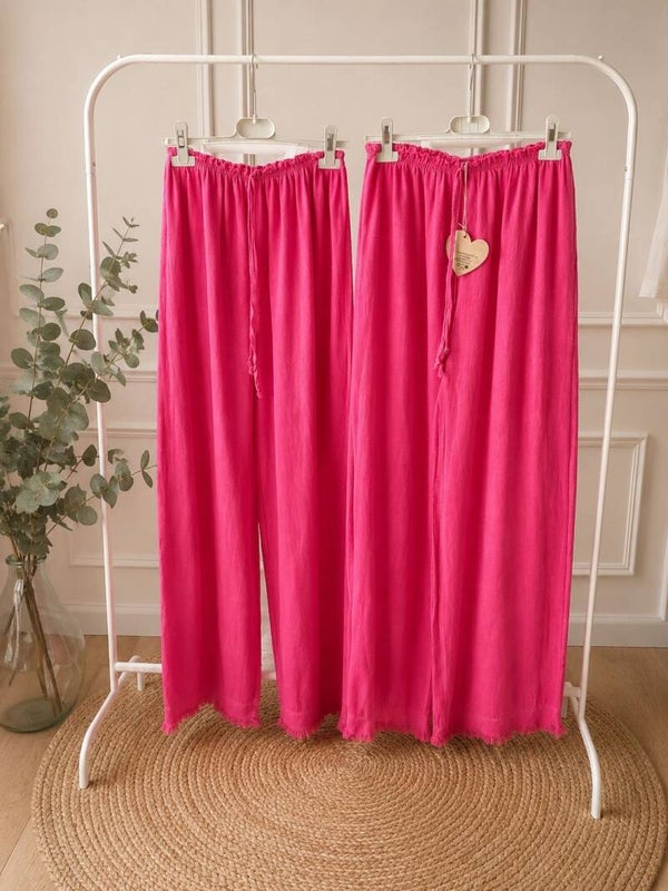 PANTALÓN FRESA