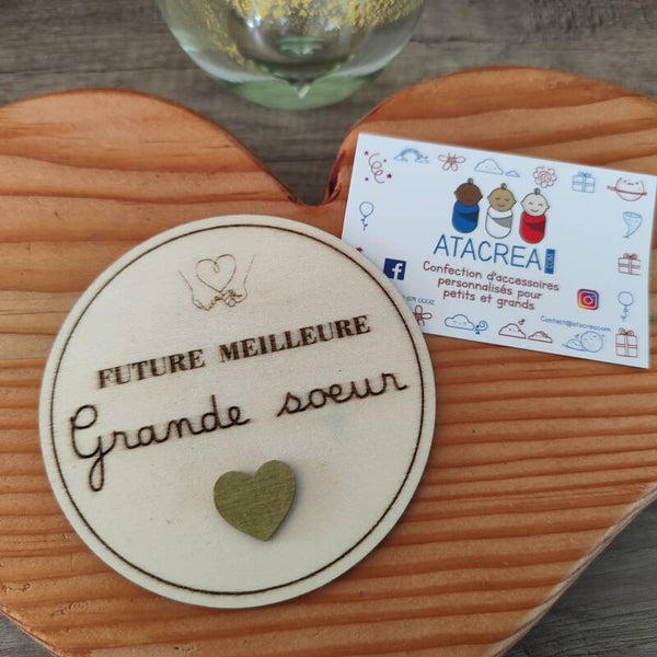 Carte futur(e) meilleur(e) grand(e) frère/sœur