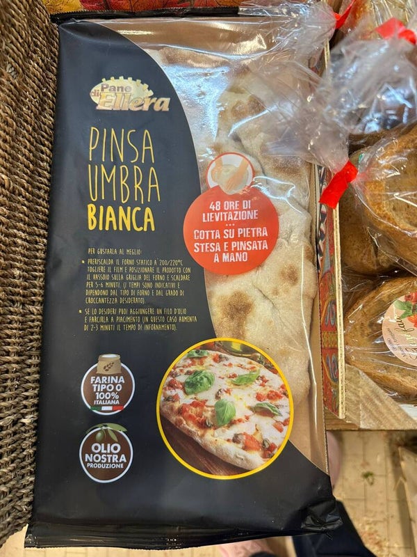 Pinsa umbra bianca
