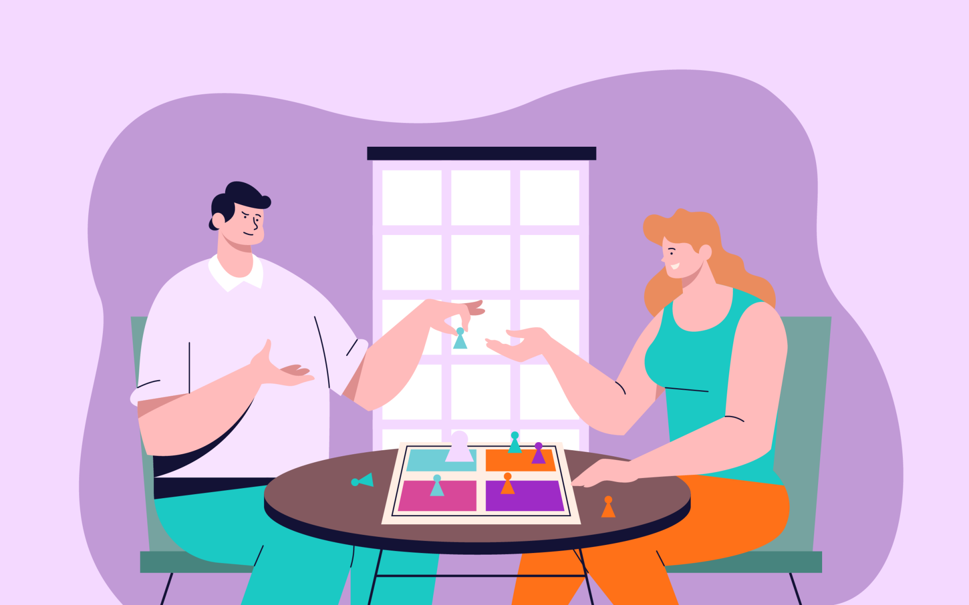 Animation de groupe avec un outil ludique de communication d'équipe et des activités d'intelligence collective.
