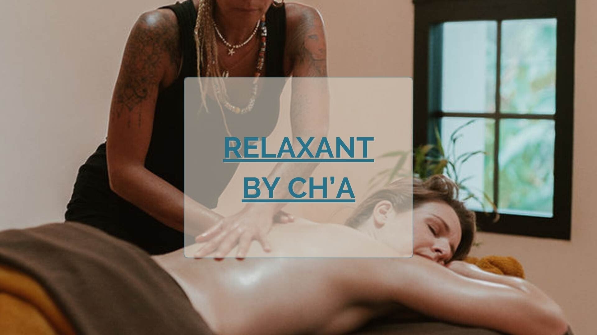 Massage relaxant arrière du corps Biarritz