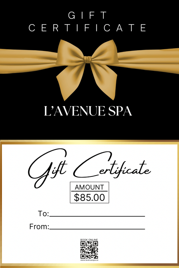 $85 - Gift Certificate