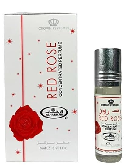Red Rose by Al Rehab - Concentrated Perfume oil 6ml (.2 oz)