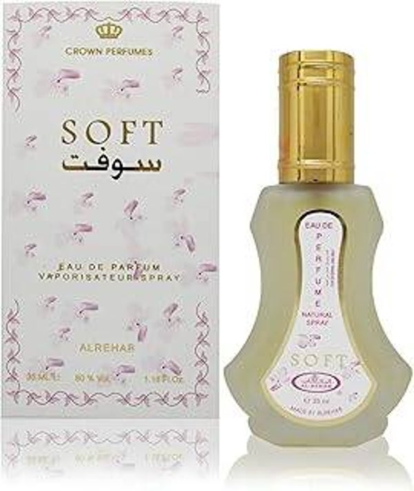 Al Rehab Soft Eau de Parfum Spray for Women, 1.18 Ounce / 35ml