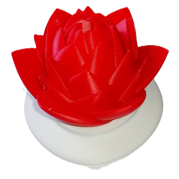 Rose mit LED Teelicht