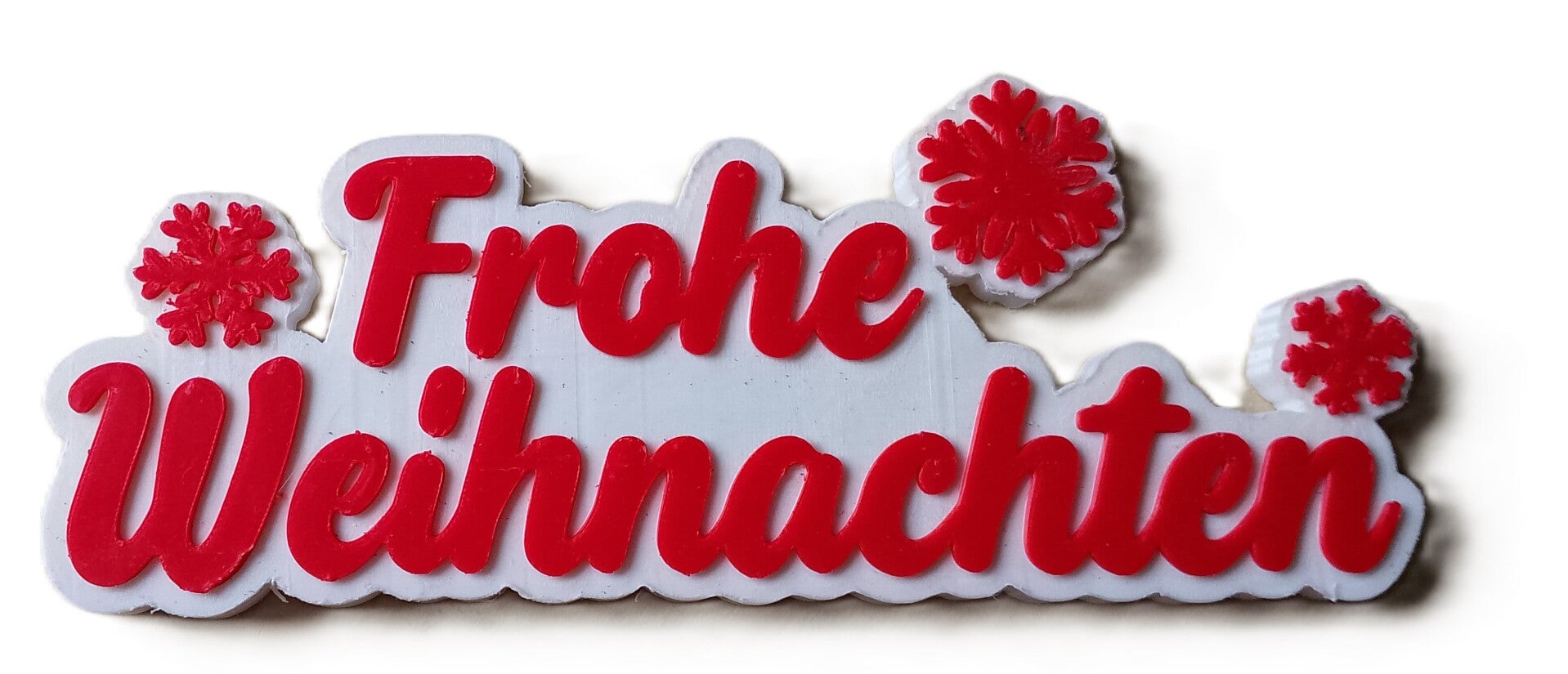 Deko Schild - Frohe Weihnachten