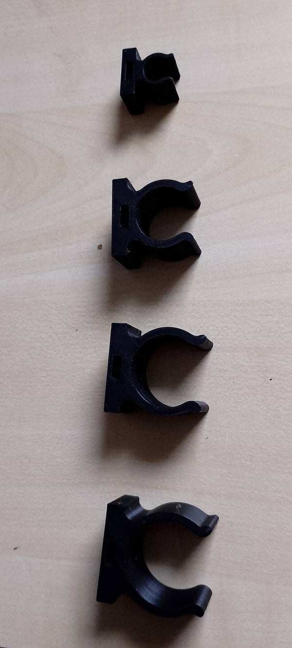 Halteclip für Besen an der Wand