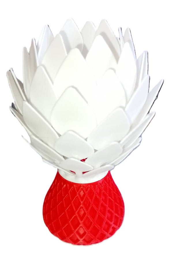 Palme mit LED Teelicht