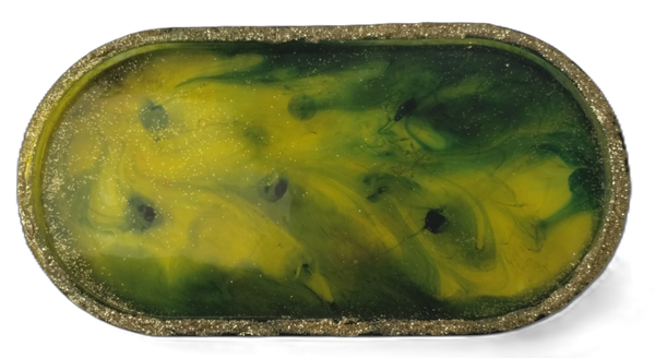 Abstract Resin Trinket/Vanity Tray