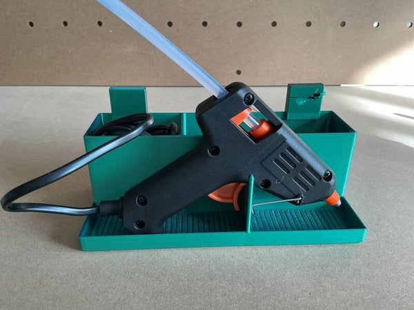 Hot glue gun stand