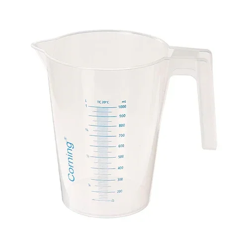 JARRA DE PLASTICO GRADUADA CON ASA MATERIAL POLIETILENO