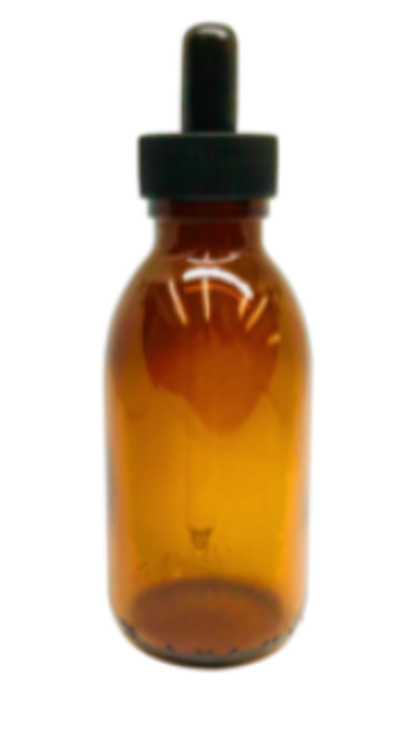 FRASCO AMBAR 125ML CON GOTERO O TAPA