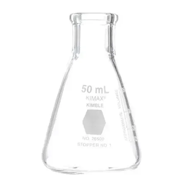 MATRAZ ERLENMEYER 50 ML MARCA KIMAX