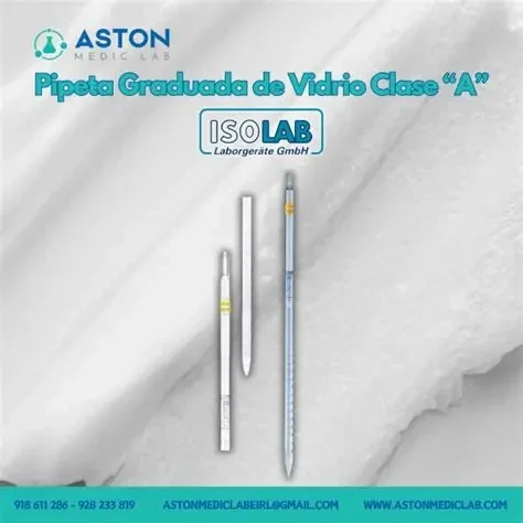 Pipeta graduada 2 ml marca ISOLAB