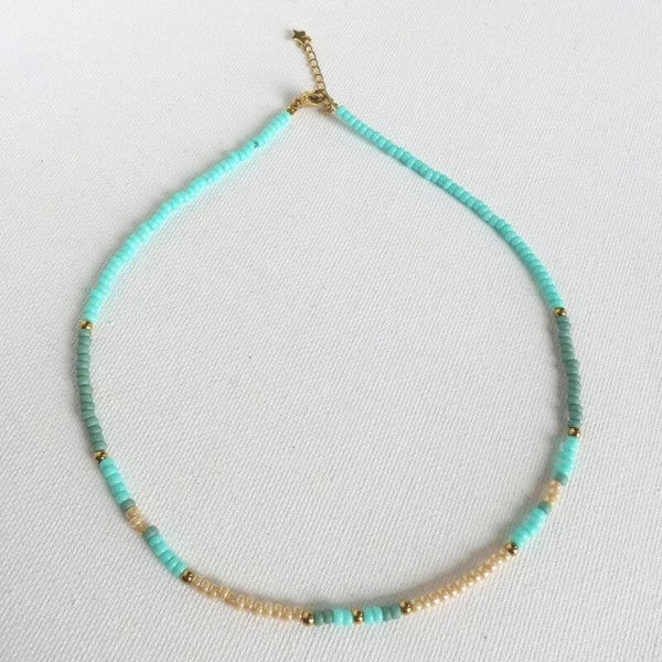 Bazou - Kralenketting Mint
