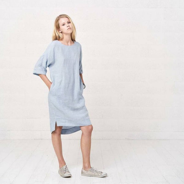 Bliss Linen - Kaftan dress